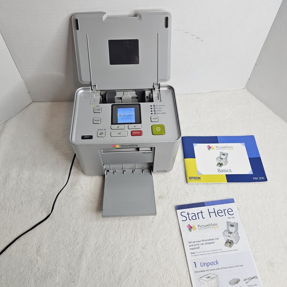 EPSON PictureMate PM 200 Personal Photo Lab Portable Printer
